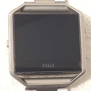 Fitbit Blaze Smart Fitness Tracker Watch Heart Rate Sleep Music Alarms S Steel